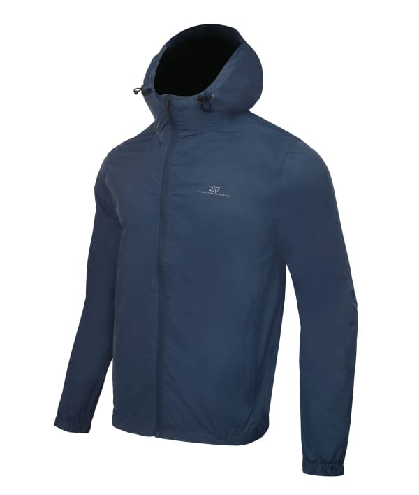 7511904 Vedum rainjacket navy front 1