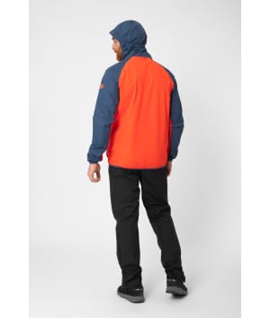 7523902 Klacken Rainpant black front