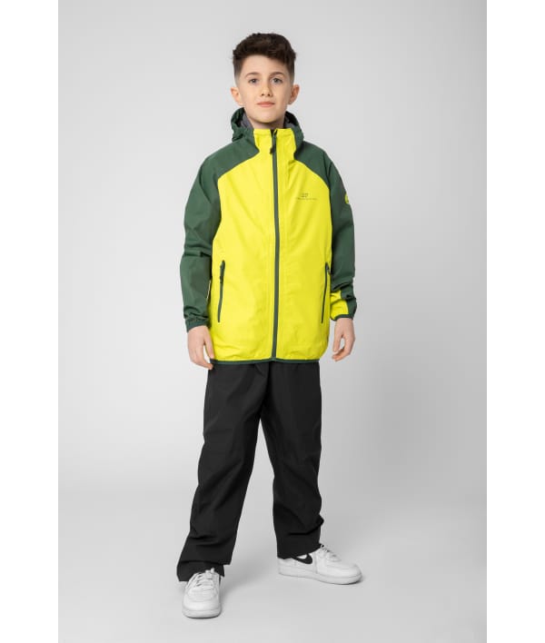 7523906 Junior Klacken rainpants black front