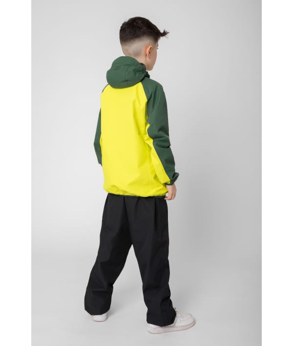 7523906 Junior Klacken rainpants black front