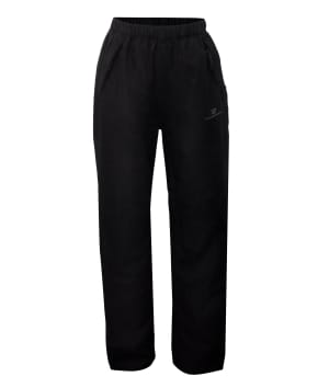 7523906 Junior Klacken rainpants black front
