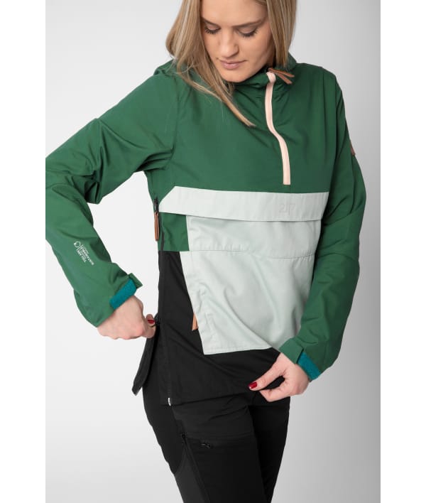 7612910 Lidhult Anorak black front