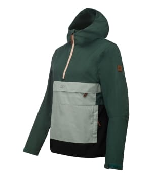 7612910 Lidhult Anorak forest green front