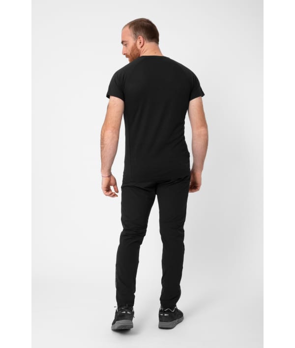 7853921 Luttra Mesh top short black front