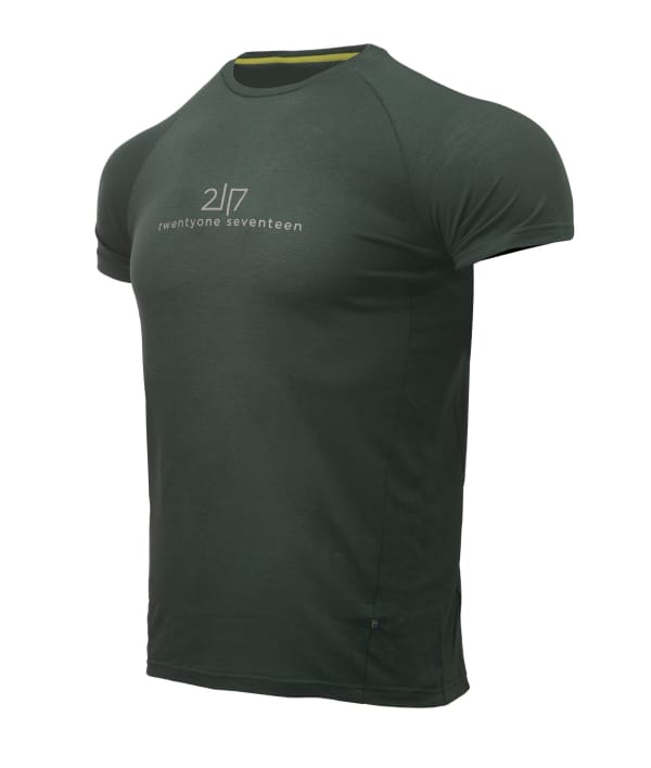 7853921 Luttra mesh top short forest green front