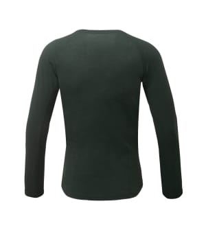 7953919 Luttra Mesh top long forest green front