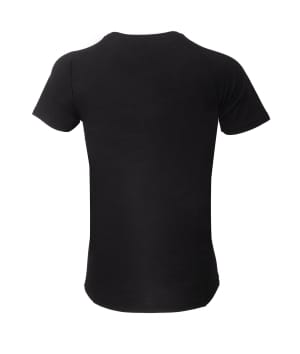 7953921 Luttra Mesh top short black front