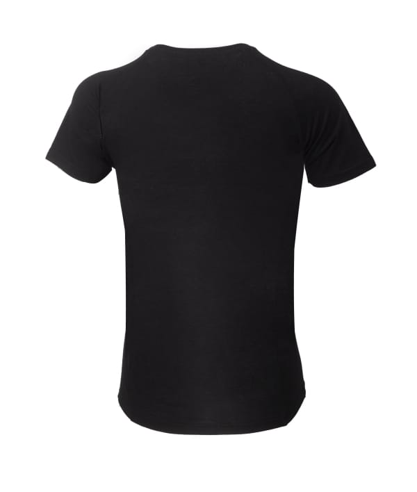 7953921 Luttra Mesh top short black front